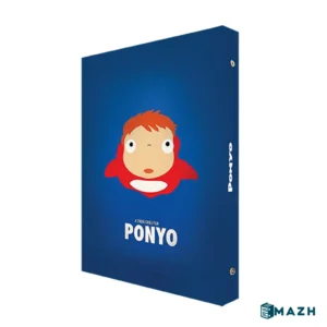 دفتر کلاسور 26 حلقه پدیده نقش طرح انیمه Ponyo