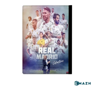 دفتر کلاسوری طرح تیم فوتبال Real Madrid